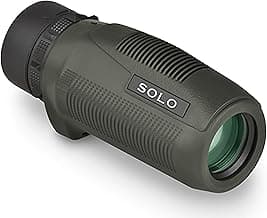 Vortex Optics Solo Monocular 10x25 - Adjustable Eyecup, Fully Multi-Coated Lenses, Rubber Armor, Non-Slip Grip, Fogproof, Waterproof - Unlimited, Unconditional Warranty