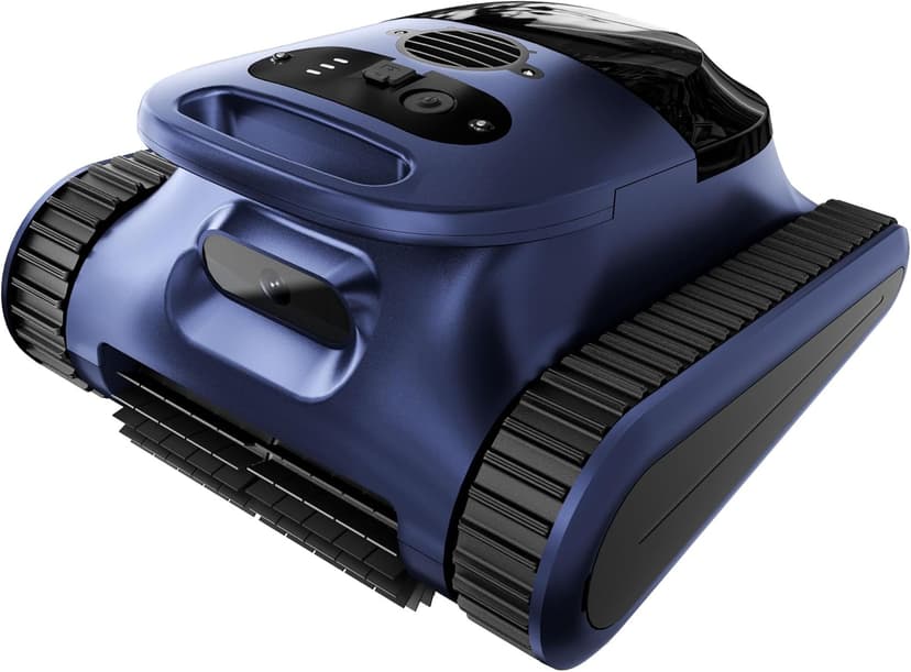 (2026 New) Robotic Pool Cleaner - Pool Vacuum 180W Brushless Motor, 48,000Pa Suction, Wall Climbing, AI-Powered Path Sonar Navigation, 3 Modes Robot for Inground & Above-Ground Pools Up to 2150 Sq. Ft