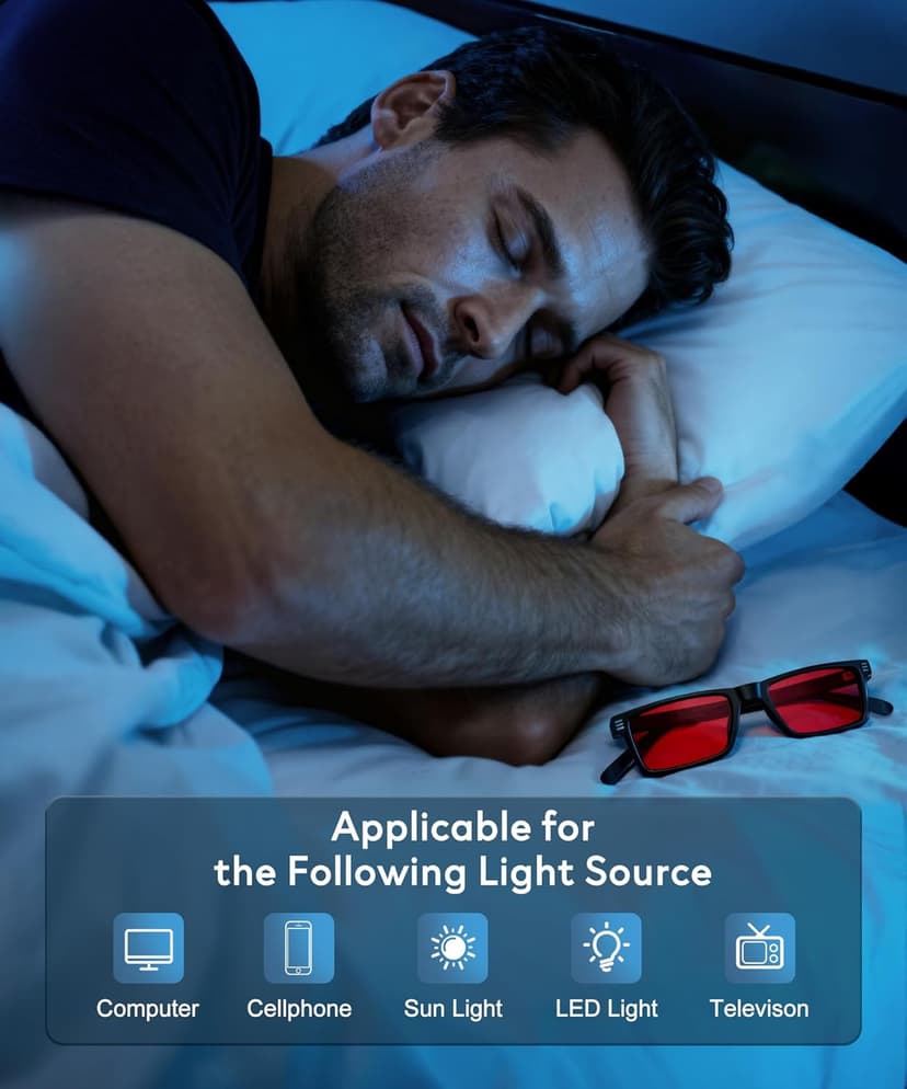 ANYLUV Blue Light Glasses Men Woman, Blue Light Blocking Glasses for Computer Gaming, Eye Strain Relief Eye Protection