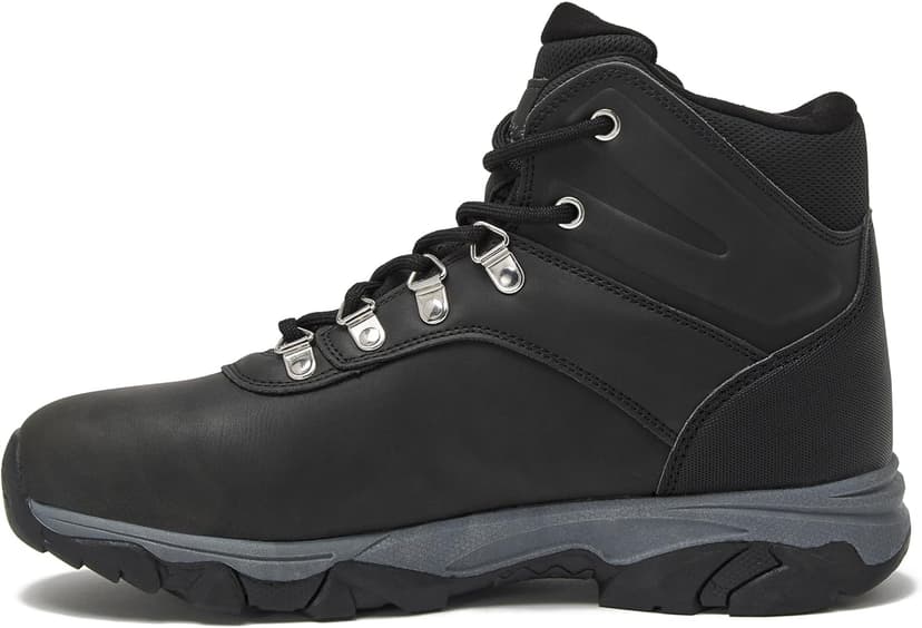 HI-TEC Aspen Mid Waterproof Men's Hiking Boots - Black or Brown, Medium or Wide Lightweight Outdoor Trekking Shoes