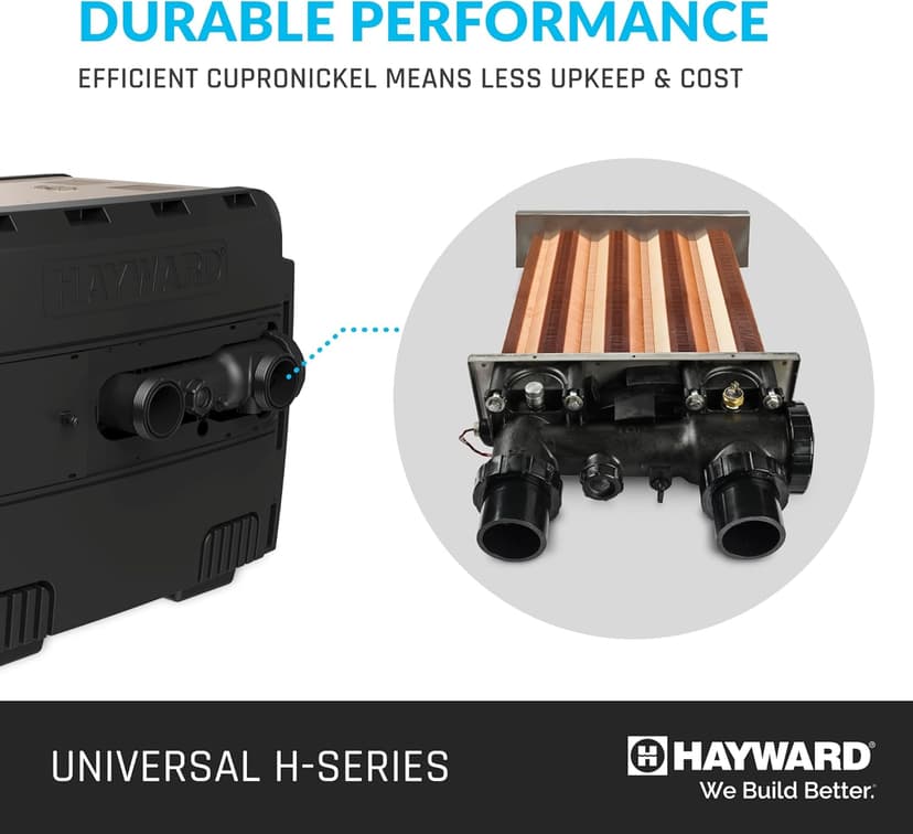 Hayward W3H250FDP Universal H-Series 250,000 BTU Propane Pool Heater and Spa Heater for In-Ground Pools and Spas