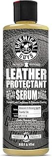 Chemical Guys SPI_111_16 Leather Protectant, Dry-to-The-Touch Serum for Car Interiors, Furniture, Apparel, Boots, and More (Works on Natural, Synthetic, Pleather, Faux Leather and More), 16 fl oz