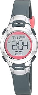 Armitron Sport Women's Digital Chronograph Resin Strap Watch, 45/7012