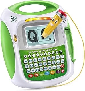 LeapFrog Mr Pencil's Scribble Write and Read, Green B0BRXPG99Q