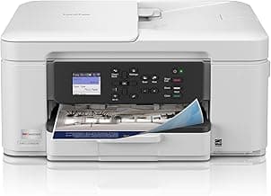 Brother INKvestment 1365 Wireless Color Inkjet All-in-One Printer with Automatic Duplex Printing and 1.8” Color Display | Includes Refresh Subscription Trial(1) (MFC-J1365DW)