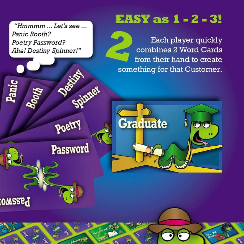 SNAKE OIL - The Silly Selling Party Game - Funny Group 3-10 Player Card Games - Fun Travel Activity for Friends and Family - Booster Shot Expansion for Ages 10+