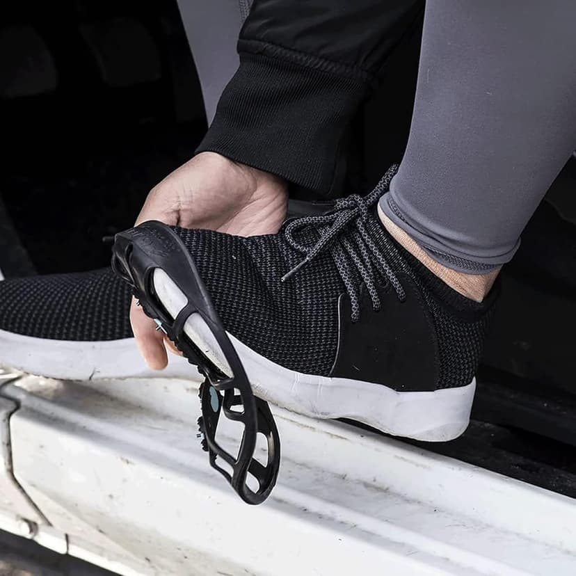 Due North Everyday G3 Ice Cleats for Shoes & Boots - Traction Spikes for Men & Women to Improve Grip on Snow & Ice