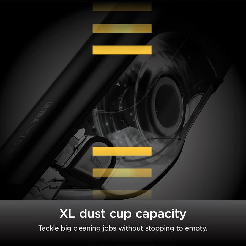 Shark UltraCyclone Pet Pro Plus Cordless Hand Vacuum, Powerful Suction, Handheld Vacuum for Car & Home, Pet Power Brush, Crevice Tool, Scrubbing Brush, XL Dust Cup, Black, CH951