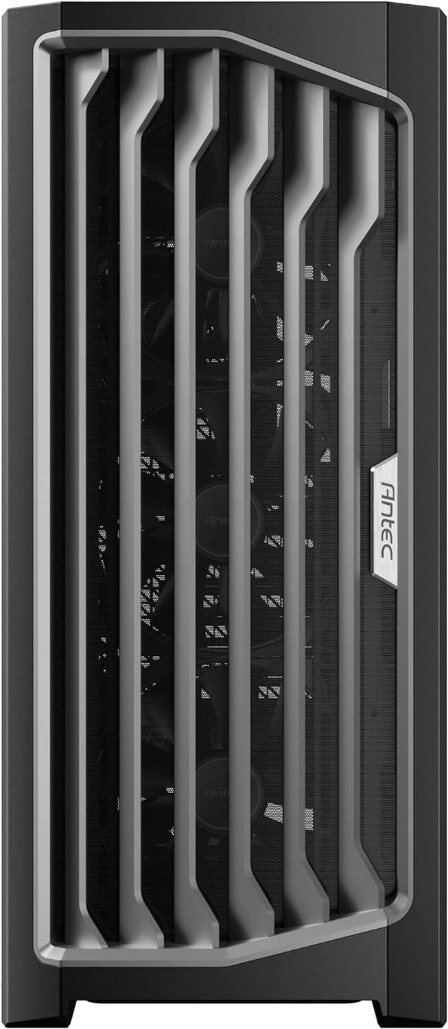 Antec Performance 1 FT, Full Tower, RTX40 Fully Compatible, Temp Display, 4 x Storm T3 PWM Fans, Type-C, Dual TG Side Panels, Removable Top Bracket, High Airflow Mesh Front Panel, E-ATX PC Gaming Case