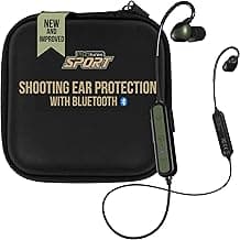 ISOtunes Sport ADVANCE BT 2.0 Shooting Ear Protection for Gun Range - Bluetooth Hearing Protection for Shooters, 26 dB Noise Reduction (NRR) Bluetooth Ear Protection, Electronic Shooting Ear Buds