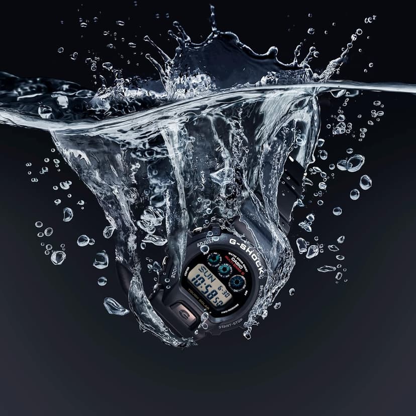 G-Shock Casio G-Shock GW6900-1 Men's Tough Solar Black Resin Sport Watch