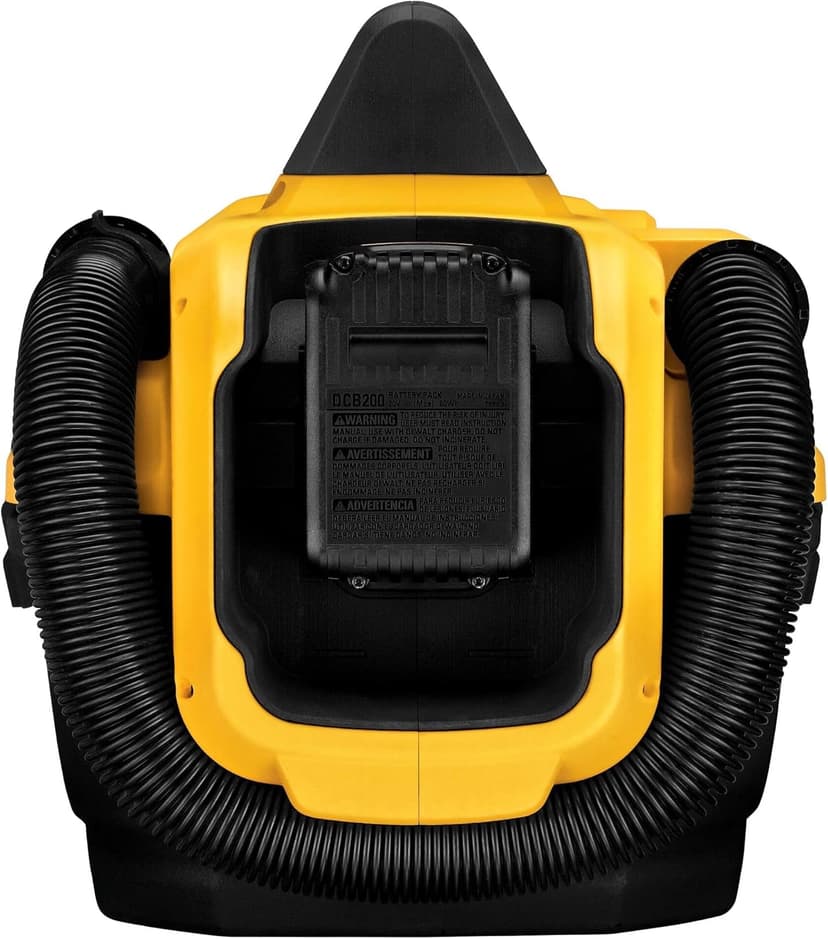 DEWALT 20V MAX Cordless Shop Vac, Wet Dry Vacuum Cleaner, Portable 2 Gallon Wet Dry Vac, Strong Suction Shop Vacuum with Hepa Filter, Tool Only (DCV580H)