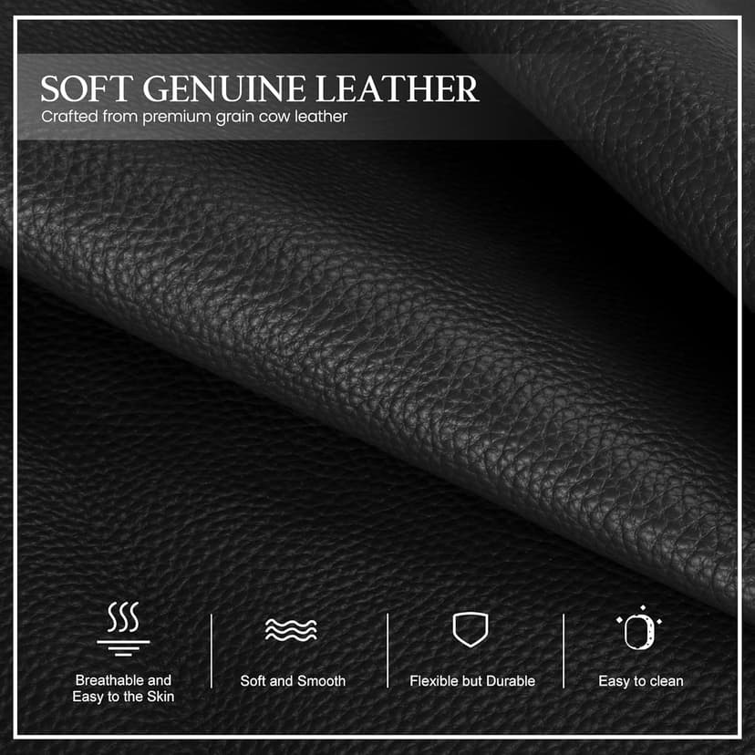 befen Genuine Leather Small Crossbody Bags for Women, Womens Cross Body Shoulder Purse Handbags with RFID Blocking Card Slots