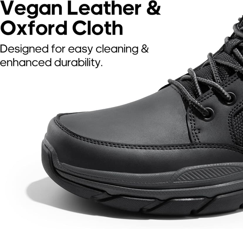 NORTIV 8 Men's Hiking Boots Lightweight Fashion Casual Chukka Ankle Boots Elevation