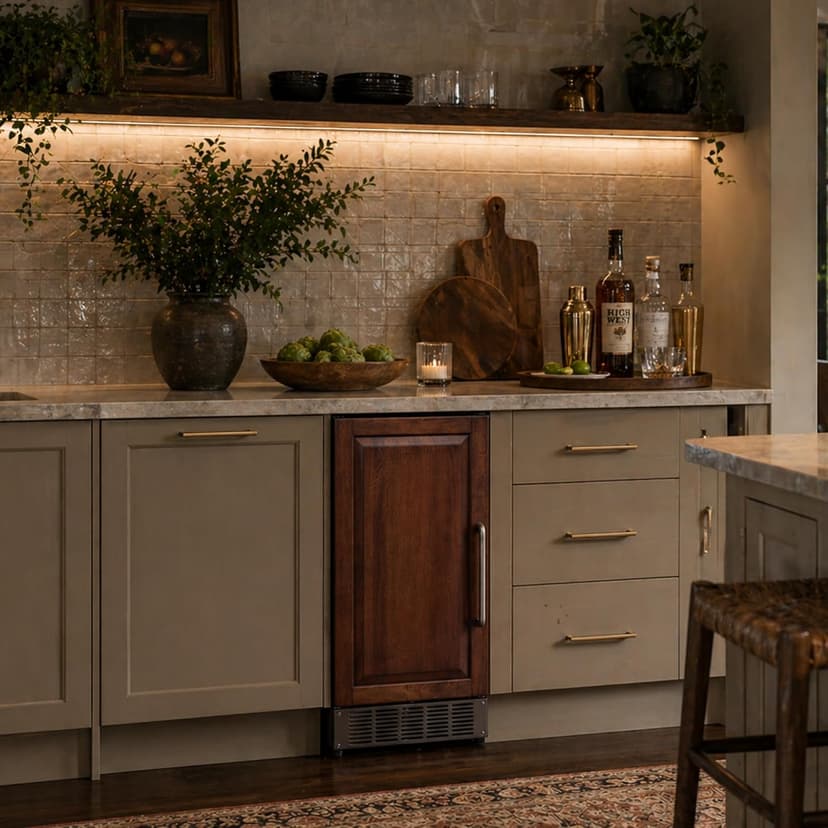 Summit 15" Clear Ice Maker, 45 lb. Production Capacity, Energy Star, Panel Ready*- BIM44GIF *Panel not Included
