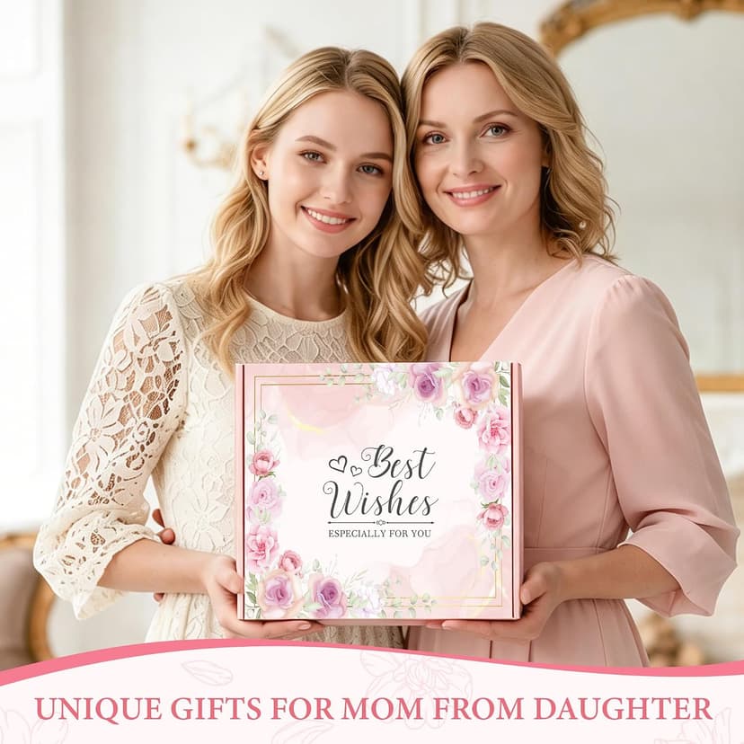 Gifts for Mom Birthday Gifts for Mom from Daughter Mothers Day Gift Ideas for Mama Best Moms Ever Gift Stuff Happy Birthday Mother Present Basket from Son Unique Things for Mothers Who Have Everything B0GSG1QS21
