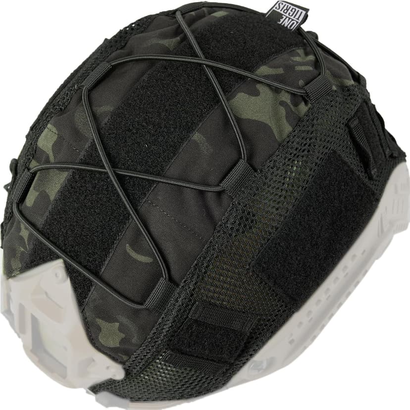 OneTigris Helmet Cover, Tactical Cloth Cover for Fast Helmet in Size L or M/L, XL or L/XL, Bump Helmet in Size XL or L/XL - ZKB12 No Helmet