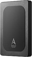 Aiolo Innovation 1TB External Hard Drive Ultra Slim Portable HDD-USB 3.0 USB-C for PC, Mac, Laptop, PS4, Xbox one,Xbox 360
