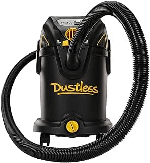 Dustless Technologies HEPA Wet+Dry Pro Vacuum, 8 Gallon, Black (D1618)
