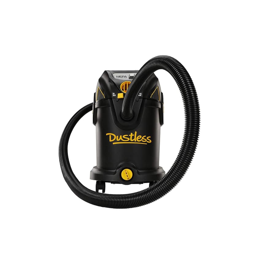 Dustless Technologies HEPA Wet+Dry Pro Vacuum, 8 Gallon, Black (D1618)
