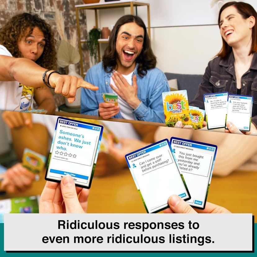 The Buy Sell Trade Game - Adult Card Games for Game Night by What Do You Meme?®+