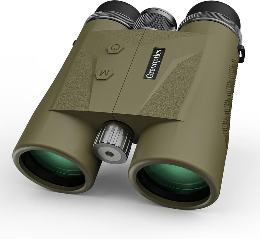 Rangefinder Binoculars for Hunting, 1968 Yard Long Range Laser Rangefinding 10x42mm, Fast 0.15s IP65 Waterproof ±0.5m Accuracy Range Finder Built in for Hunter/Outdoors
