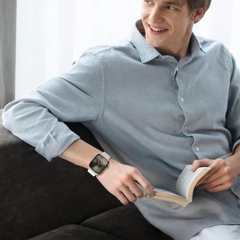 Magnetic Sport Bands for Apple Watch Band 40mm 38mm 41mm 42mm 44mm 45mm 46mm iWatch bands for Women Men,Silicone Loop Strap Wristband for Apple Watch Series 11 10 9 8 7 6 5 4 3 SE 3/2nd Ultra/3/2 49mm