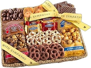 A Gift Inside Sympathy Gift Basket, Chocolate Gift Basket with Gourmet Chocolates, Sweet Treats & Snacks, Thinking of You Gift for Friends, Family & Coworkers B084XVVPQL