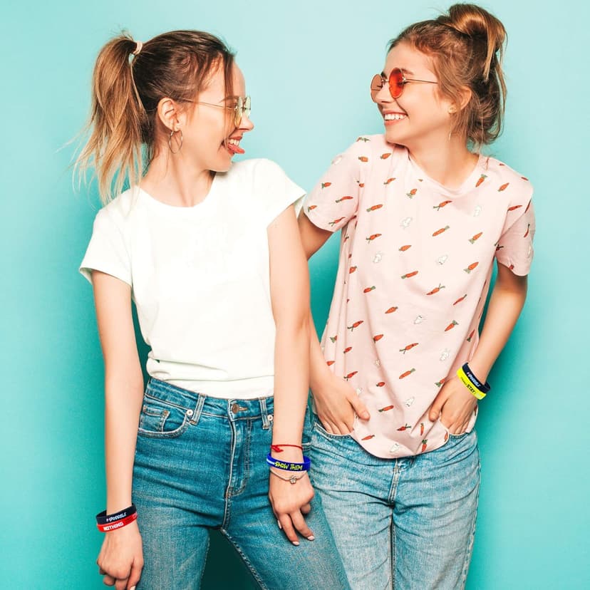 RUANJAI 12 Pack Motivational Wristbands for Men, Women & Teens, 12x8” Silicone Bracelets with Inspirational Quotes, Unisex Adult Design for men, gifts for boys