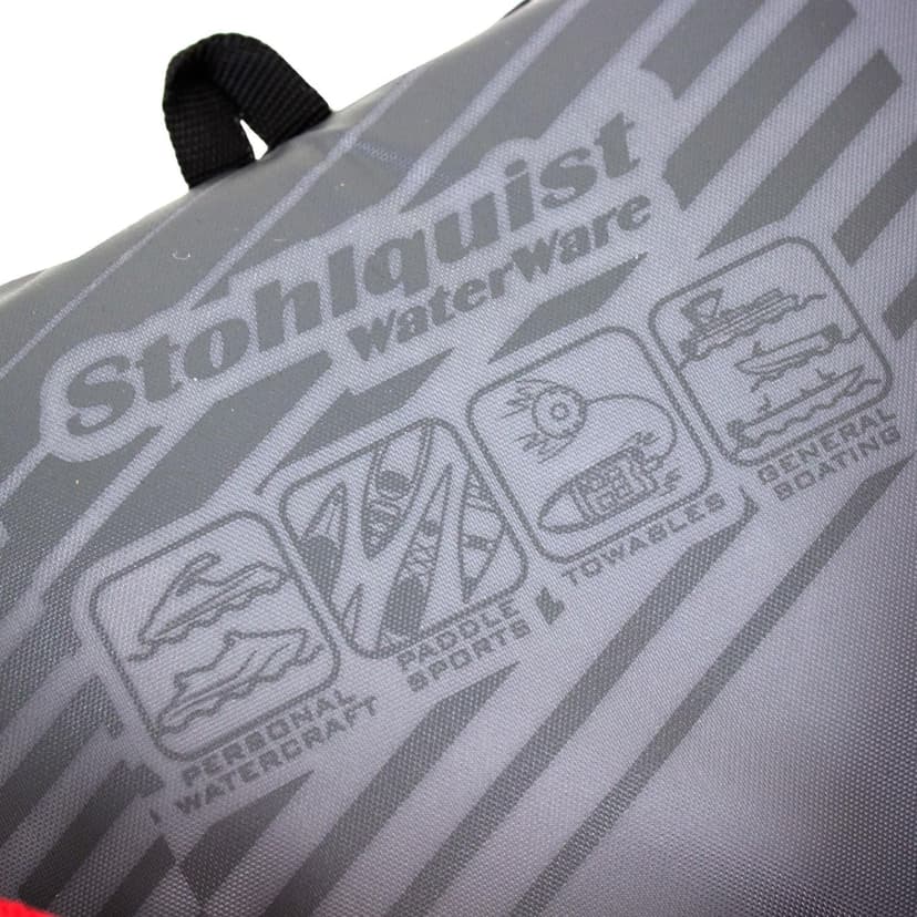 Stohlquist Universal Fit Adult Life Jacket PFD (4 Pack) Coast Guard Approved, for Men and Women 90+ lbs, Lightweight Neoprene and Adjustable, Ideal for Boating, Kayaking & Water Sports
