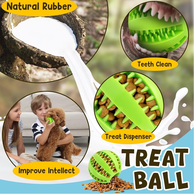 Zeaxuie 9 Pack Luxury Puppy Toys for Teething Small Dogs, Puppy Chew Toys with Cute Squeaky Dog Toys, Ball and More Rope Dog Chew Toys B094XG29MW