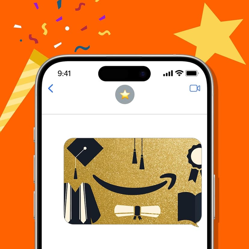 Amazon eGift Card - Celebration - (Instant Email or Text Delivery)