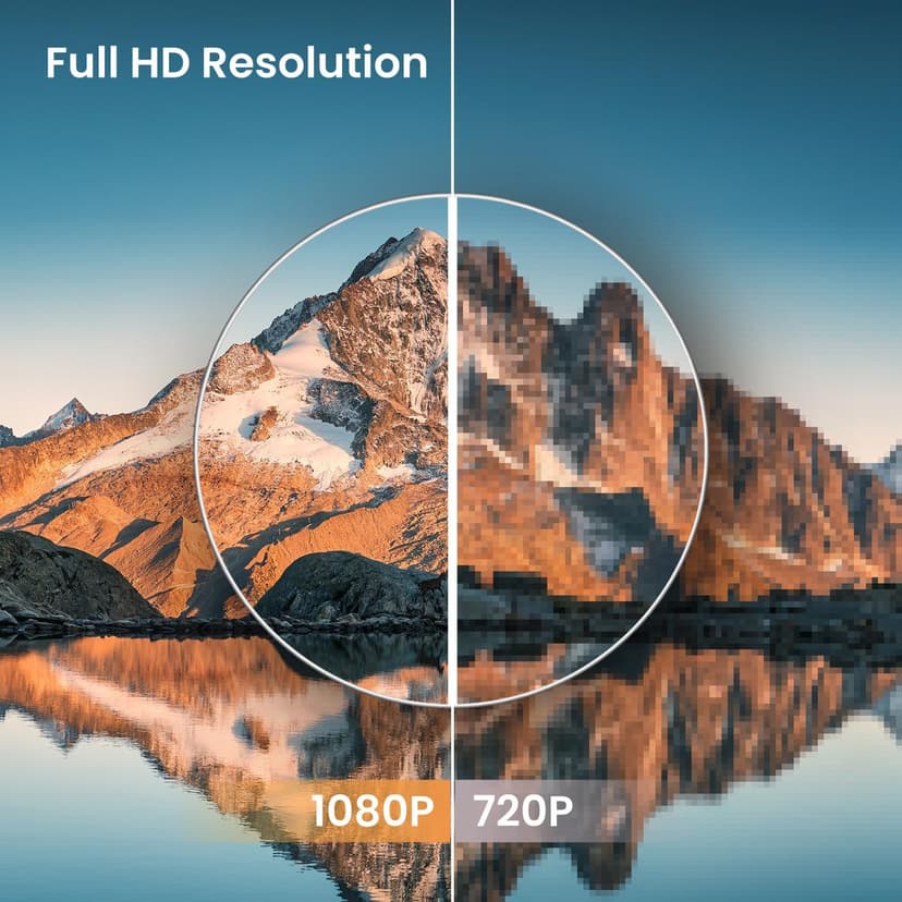 ArcticPro 24inch Computer Monitor, FHD 1080p, 144Hz Office and Gaming Monitor, IPS, Adaptive Sync, 110% sRGB, 1ms, 3-Sided Frameless, Ultra Slim, VESA Mountable, Anti-Blue Light Design, HDMI, DP