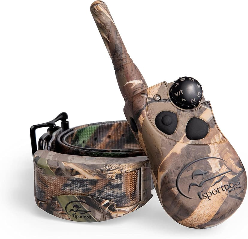 SportDOG WetlandHunter 425X Remote Trainer - Reliable Off-Leash Control - Rechargeable - Waterproof DryTek Technology - Adjustable Training Collar - Camouflage - 500-Yard Range, 1 Collar