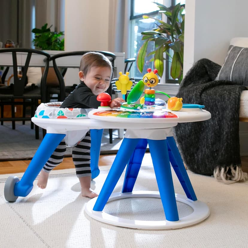 Baby Einstein Around We Grow 4-in-1 Walker, Discovery Activity Center and Table, Age 6 Months and up