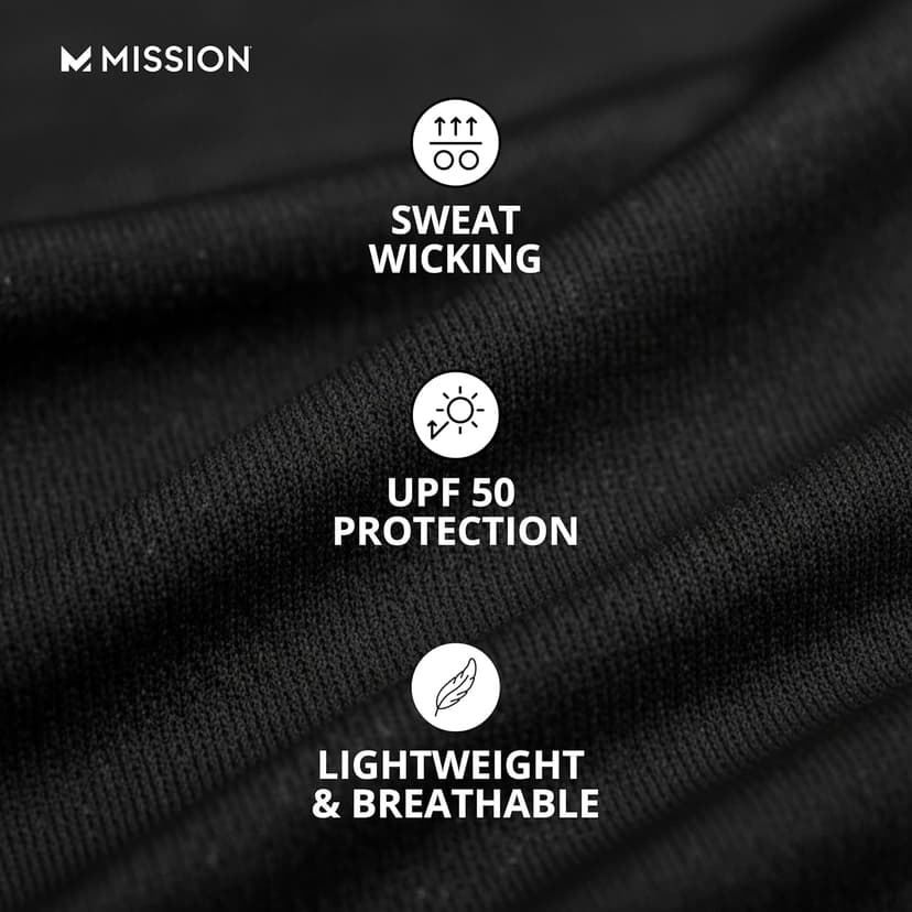 MISSION Cooling Helmet Liner - Lightweight & Breathable - Cools Up to 2 Hours - UPF 50 Sun Protection - Machine Washable