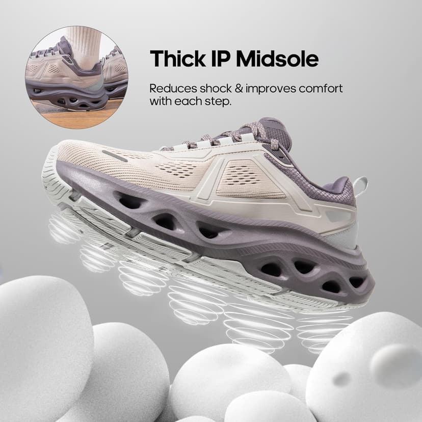 NORTIV 8 Women's Comfortable Walking Shoes Running Tennis MovePropel Athletic Gym Workout Jogging Fashion Sneakers