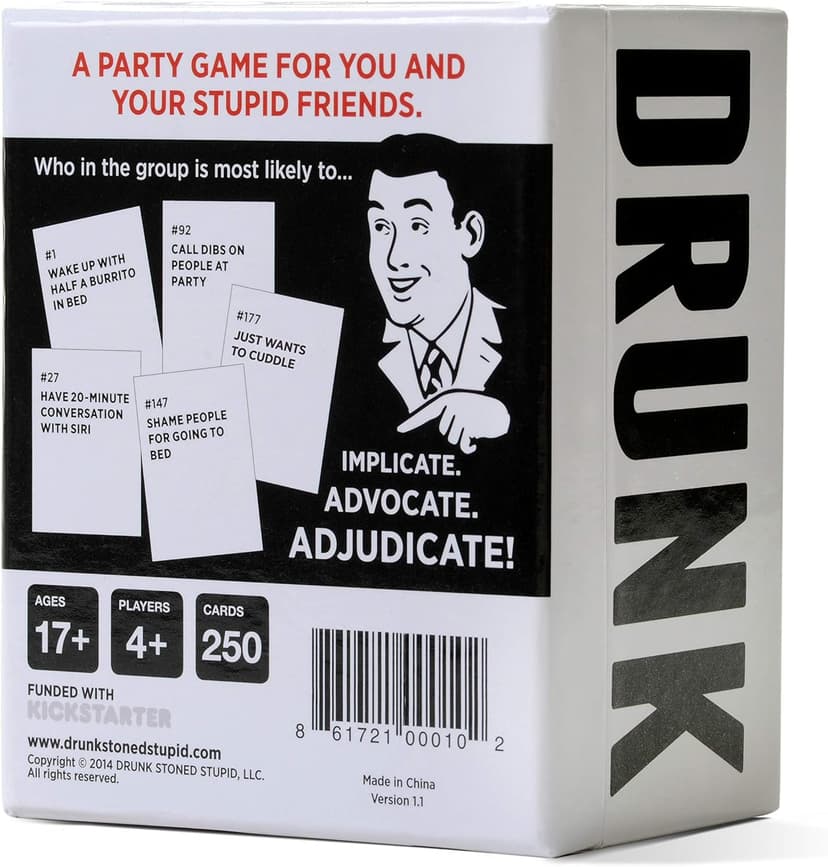 Drunk Stoned or Stupid [A Party Game]