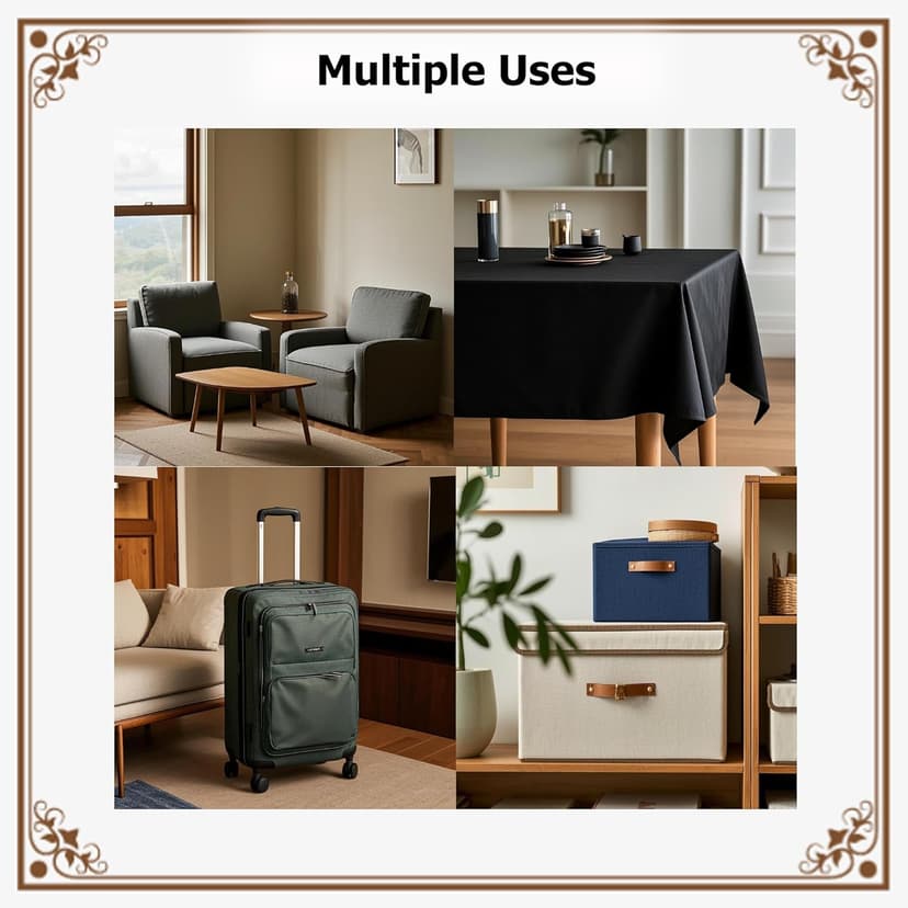 K-Musculo 600D Fabric by The Yard, 58" W 600D Upholstery Polyester Material, Indoor Outdoor Water Resistant Fabric for Chair Cushion Furniture Cover Sewing DIY Cloth, 2 Yard Khaki