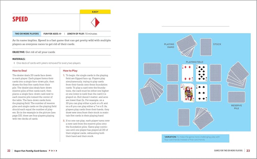Super Fun Family Card Games: 75 Games for All Ages