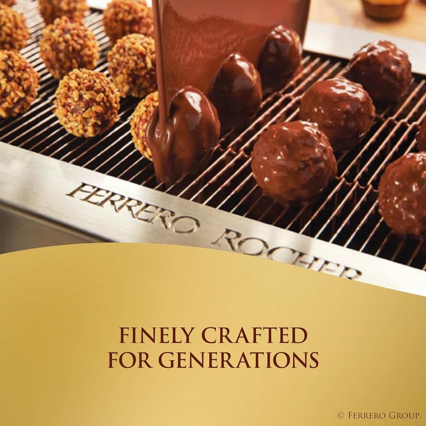 Ferrero Collection Fine Assorted Confections, Premium Chocolate Variety Pack with Ferrero Rocher, Raffaello, and Rondnoir, 6.1 oz, Gift Box for Sharing with Family and Friends