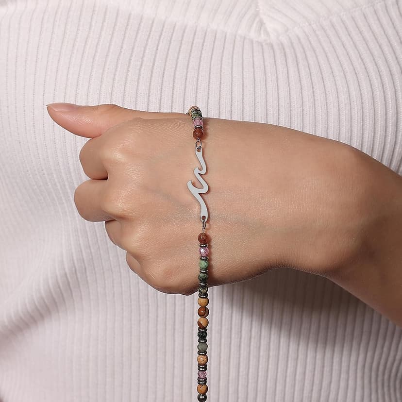 TONY & SANDY Friend Gifts for Women, Unique Birthday Gifts for Women, Sister Gift from Sister, Wave Bracelet, Christmas Stocking Stuffers for Woman Female, Bestie Friendship Bracelets B0FLYD2LY1