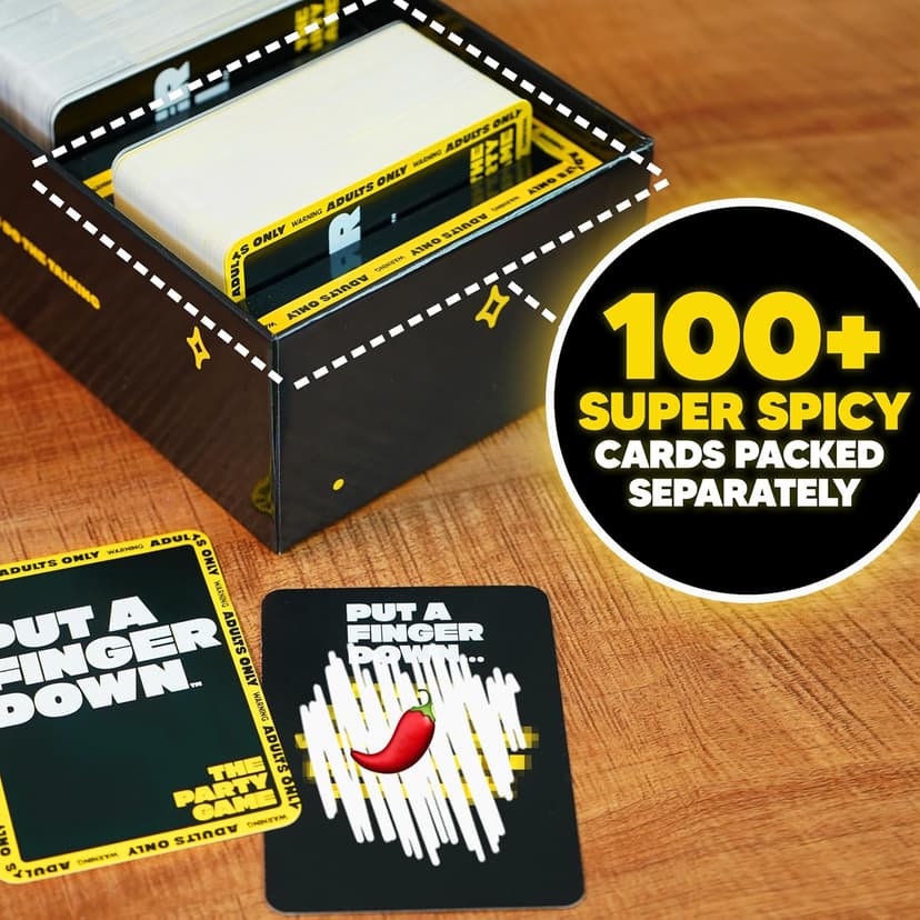 Put A Finger Down - Hilarious Party Card Game, Game Night, Parties, Big and Small Groups | Fun Social Icebreaker with 400 Cards for 2+ Players