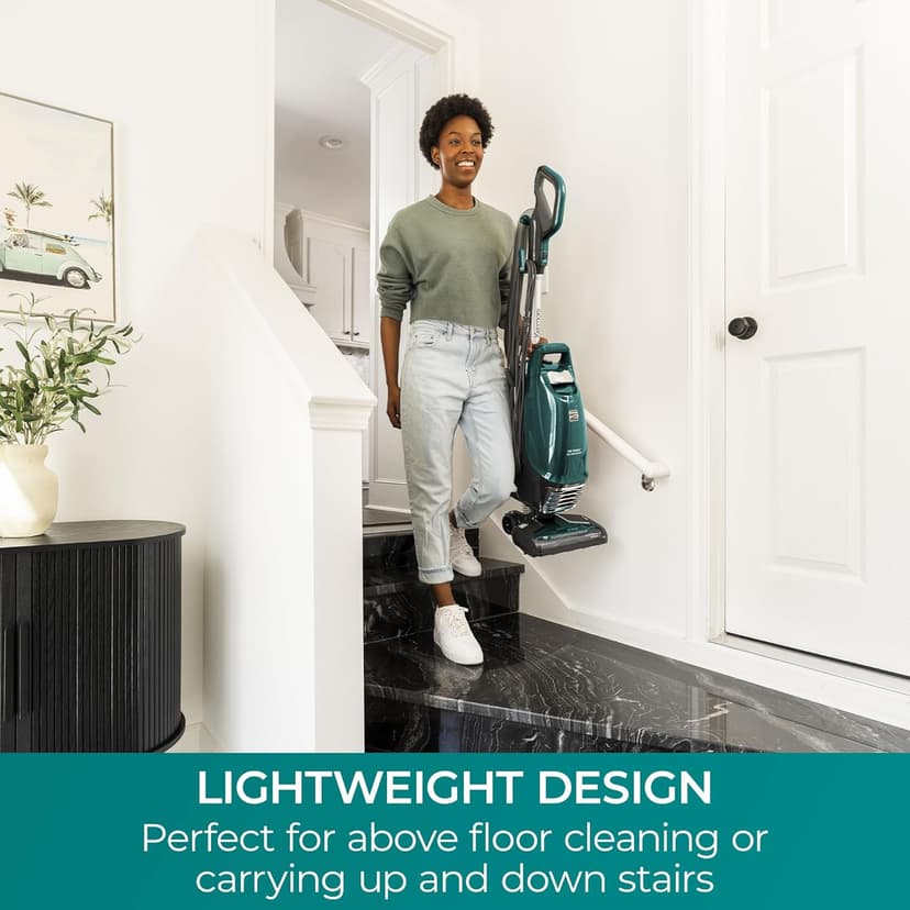 Kenmore Intuition Bagged Upright Vacuum Lift-Up Carpet Cleaner 2-Motor Power Suction with HEPA Filter, 3-in-1 Combination Tool, HandiMate for Floor, Pet Hair, 14pounds, Green