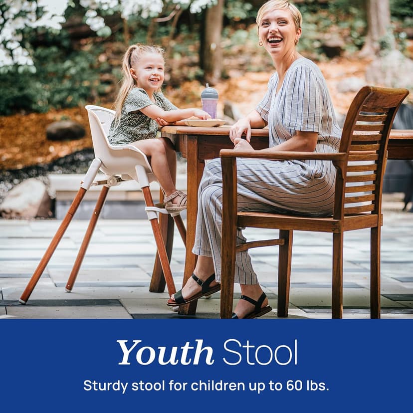 Chicco Zest LE 4-in-1 Folding High Chair, Feeding Chair, Toddler Chair and Youth Stool, Multi-Use Easy Clean High Chair, Chai/Beige
