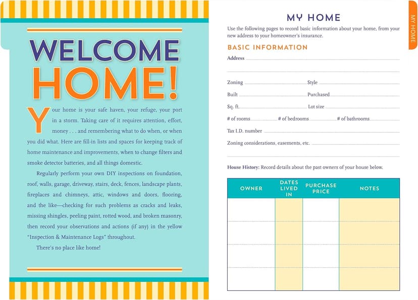 I'm a Homeowner, Now What? (A Logbook for Everything in Your Home) 1441321764