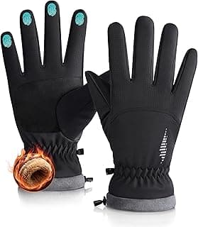 rivmount Winter Waterproof Ski Snow Warm Gloves for Women Men, Windproof Cold Weather Thermal with Touchscreen Fingers, for Running Driving Cycling Hiking Biking Outdoor Sports Daily Work