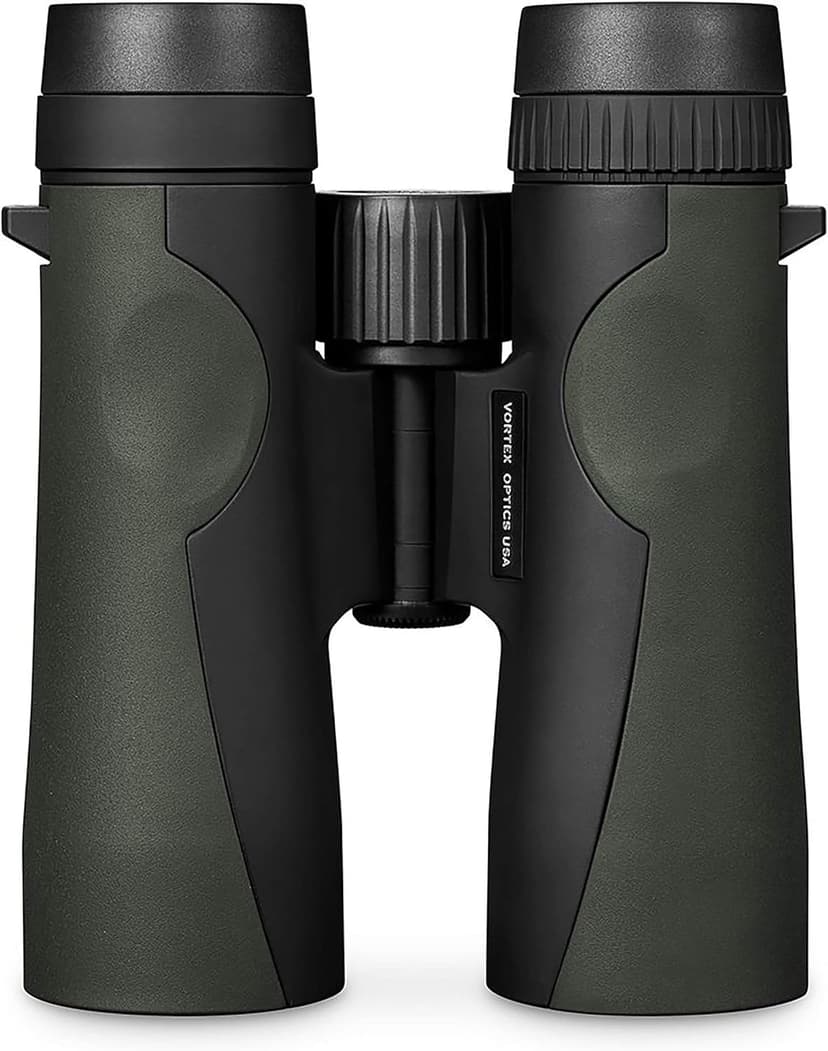 Vortex Optics Crossfire HD 10x42 Binoculars - HD Optical System, Tripod Adaptable, Rubber Armor, Waterproof, Fogproof, Shockproof, Included GlassPak - Unlimited, Unconditional Warranty