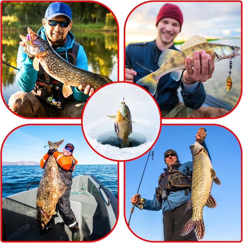 Telescopic Fishing Rod Combo - 2PCS 6.9 7.89FT Collapsible Carbon Fiber Pole Set, Spinning Reel Lures Lines Kits with Carrier Bag for Travel Saltwater Freshwater Fishing Gifts for Adults Beginer