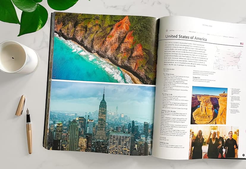 The Travel Book: A Complete Guide to Every Country in the World with Expert Travel Tips, Stunning Photography, Cultural Insights & Detailed Maps (Lonely Planet) 1838694595